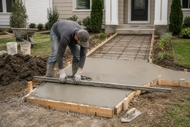 Concrete Contractor Website Design Concrete Contractor service image
